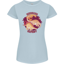 Dinosaur Expert Womens Petite Cut T-Shirt Light Blue