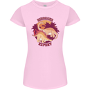 Dinosaur Expert Womens Petite Cut T-Shirt Light Pink