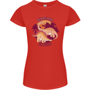 Dinosaur Expert Womens Petite Cut T-Shirt Red
