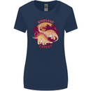 Dinosaur Expert Womens Wider Cut T-Shirt Navy Blue