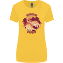 Dinosaur Expert Womens Wider Cut T-Shirt Yellow