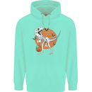 Dinosaur Halloween T-Rex Childrens Kids Hoodie Peppermint
