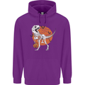 Dinosaur Halloween T-Rex Childrens Kids Hoodie Purple