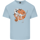Dinosaur Halloween T-Rex Kids T-Shirt Childrens Light Blue