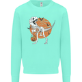 Dinosaur Halloween T-Rex Mens Sweatshirt Jumper Peppermint