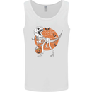 Dinosaur Halloween T-Rex Mens Vest Tank Top White