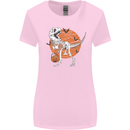 Dinosaur Halloween T-Rex Womens Wider Cut T-Shirt Light Pink