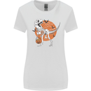 Dinosaur Halloween T-Rex Womens Wider Cut T-Shirt White