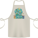 Dinosaur Triceratops Funny Christmas Tree Cotton Apron 100% Organic Natural