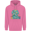 Dinosaur Triceratops Funny Christmas Tree Mens 80% Cotton Hoodie Azelea