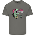 Dinosaurs T-Rex I'm Rexy and I Know It Sexy Kids T-Shirt Childrens Charcoal