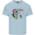 Dinosaurs T-Rex I'm Rexy and I Know It Sexy Kids T-Shirt Childrens Light Blue