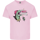 Dinosaurs T-Rex I'm Rexy and I Know It Sexy Kids T-Shirt Childrens Light Pink