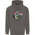 Dinosaurs T-Rex I'm Rexy and I Know It Sexy Mens 80% Cotton Hoodie Charcoal