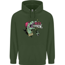 Dinosaurs T-Rex I'm Rexy and I Know It Sexy Mens 80% Cotton Hoodie Forest Green
