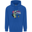 Dinosaurs T-Rex I'm Rexy and I Know It Sexy Mens 80% Cotton Hoodie Royal Blue