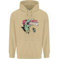 Dinosaurs T-Rex I'm Rexy and I Know It Sexy Mens 80% Cotton Hoodie Sand