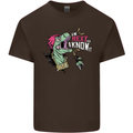 Dinosaurs T-Rex I'm Rexy and I Know It Sexy Mens Cotton T-Shirt Tee Top Dark Chocolate