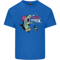 Dinosaurs T-Rex I'm Rexy and I Know It Sexy Mens Cotton T-Shirt Tee Top Royal Blue