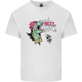 Dinosaurs T-Rex I'm Rexy and I Know It Sexy Mens Cotton T-Shirt Tee Top White