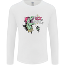 Dinosaurs T-Rex I'm Rexy and I Know It Sexy Mens Long Sleeve T-Shirt White