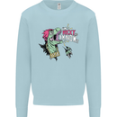 Dinosaurs T-Rex I'm Rexy and I Know It Sexy Mens Sweatshirt Jumper Light Blue