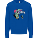 Dinosaurs T-Rex I'm Rexy and I Know It Sexy Mens Sweatshirt Jumper Royal Blue
