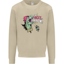 Dinosaurs T-Rex I'm Rexy and I Know It Sexy Mens Sweatshirt Jumper Sand