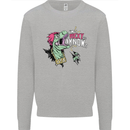 Dinosaurs T-Rex I'm Rexy and I Know It Sexy Mens Sweatshirt Jumper Sports Grey