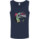 Dinosaurs T-Rex I'm Rexy and I Know It Sexy Mens Vest Tank Top Navy Blue