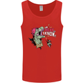 Dinosaurs T-Rex I'm Rexy and I Know It Sexy Mens Vest Tank Top Red