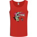 Dinosaurs T-Rex I'm Rexy and I Know It Sexy Mens Vest Tank Top Red