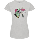 Dinosaurs T-Rex I'm Rexy and I Know It Sexy Womens Petite Cut T-Shirt Sports Grey