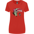 Dinosaurs T-Rex I'm Rexy and I Know It Sexy Womens Wider Cut T-Shirt Red