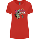 Dinosaurs T-Rex I'm Rexy and I Know It Sexy Womens Wider Cut T-Shirt Red
