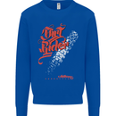 Dirt Rider Motocross MotoX Bike Motosports Kids Sweatshirt Jumper Royal Blue