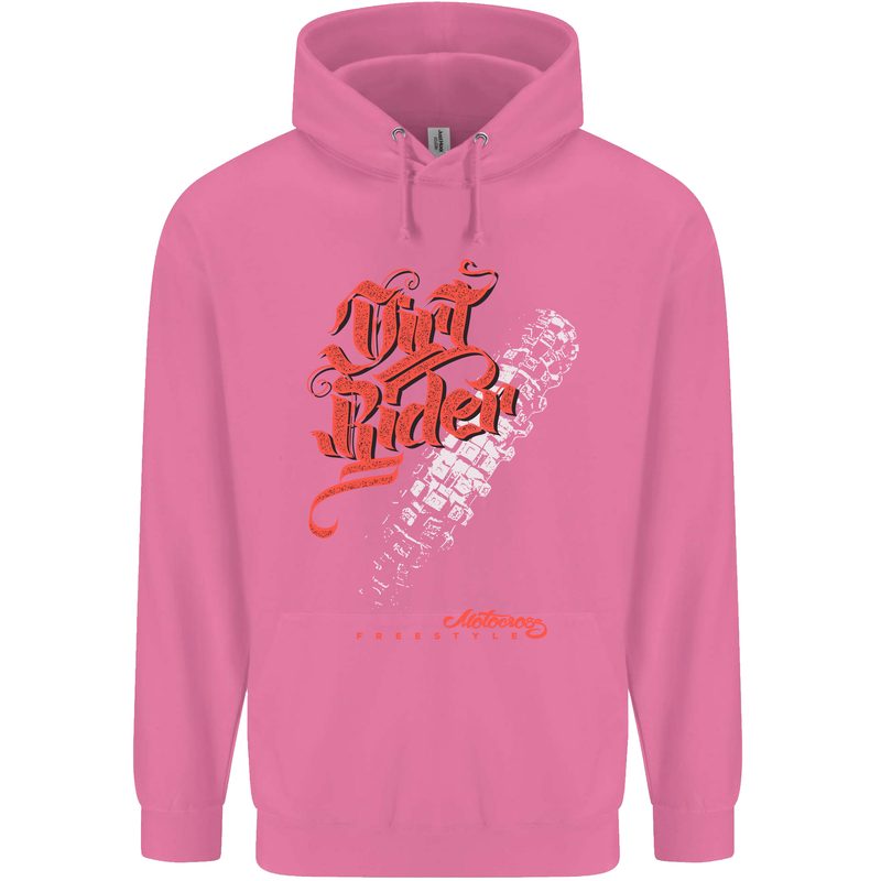 Dirt Rider Motocross MotoX Bike Motosports Mens 80% Cotton Hoodie Azelea