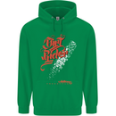 Dirt Rider Motocross MotoX Bike Motosports Mens 80% Cotton Hoodie Irish Green