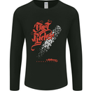 Dirt Rider Motocross MotoX Bike Motosports Mens Long Sleeve T-Shirt Black