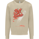 Dirt Rider Motocross MotoX Bike Motosports Mens Sweatshirt Jumper Sand