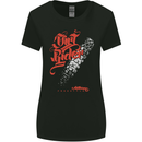 Dirt Rider Motocross MotoX Bike Motosports Womens Wider Cut T-Shirt Black