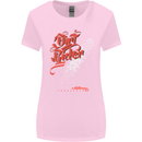 Dirt Rider Motocross MotoX Bike Motosports Womens Wider Cut T-Shirt Light Pink