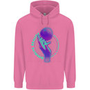 Dissolve Reality Mental Awareness Mens 80% Cotton Hoodie Azelea