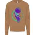 Dissolve Reality Mental Awareness Mens Sweatshirt Jumper Caramel Latte