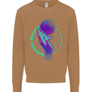 Dissolve Reality Mental Awareness Mens Sweatshirt Jumper Caramel Latte