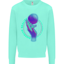 Dissolve Reality Mental Awareness Mens Sweatshirt Jumper Peppermint