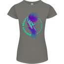 Dissolve Reality Mental Awareness Womens Petite Cut T-Shirt Charcoal