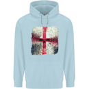 Dissolving England Flag St. George's Skull Childrens Kids Hoodie Light Blue