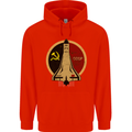 Distressed CCCP Shuttle Childrens Kids Hoodie Bright Red
