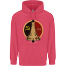 Distressed CCCP Shuttle Childrens Kids Hoodie Heliconia